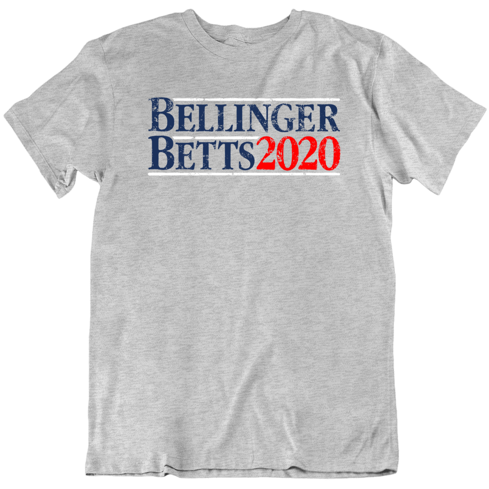 Bellinger Betts 2020 Presidential Parody LA Baseball Fan Distressed T –  LaLaLandTshirts