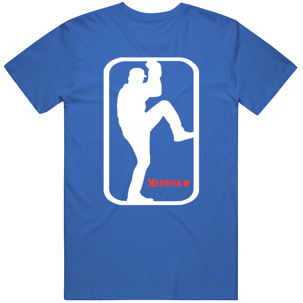  Clayton Kershaw 3/4 Sleeve T-Shirt (Baseball T, X