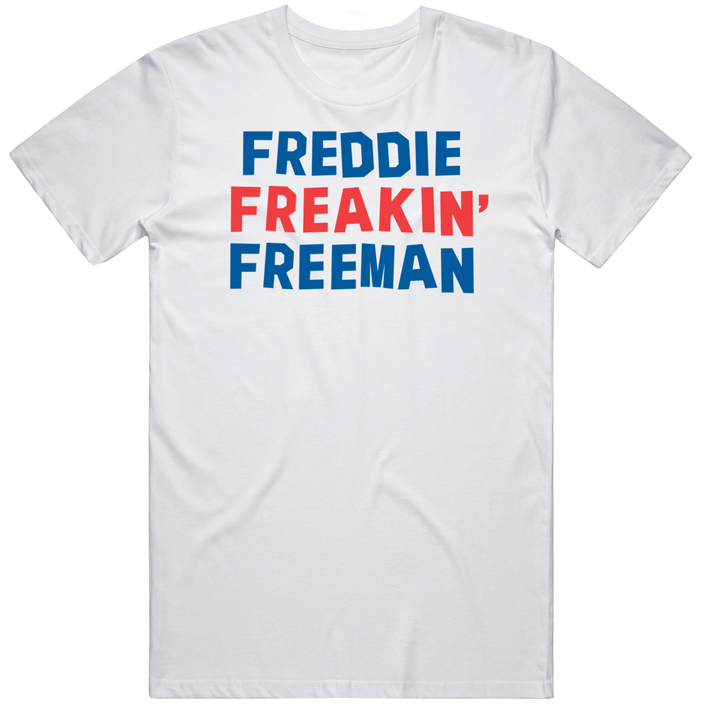 Freddie Freeman Los Angeles Text T-shirt