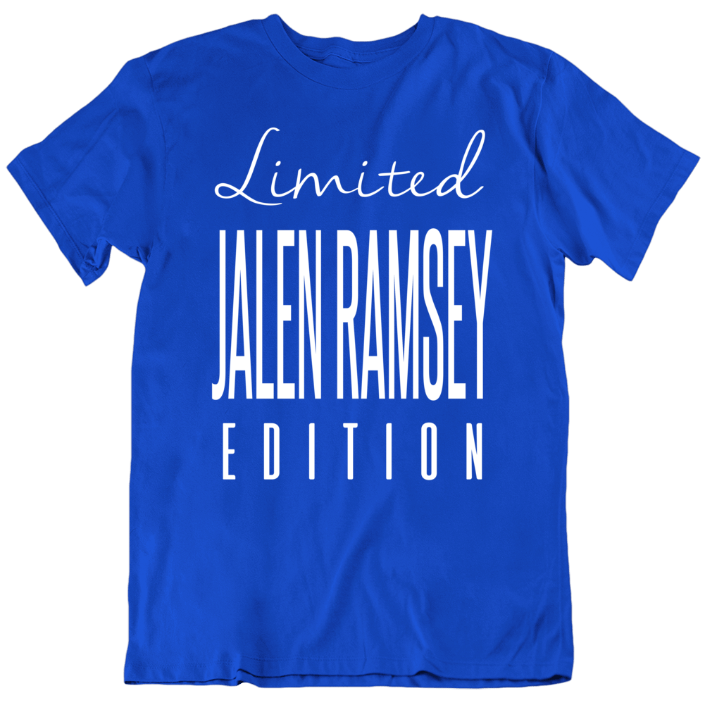 LaLaLandTshirts Jalen Ramsey Limited Edition La Football Fan T Shirt Classic / Royal Blue / 4 X-Large