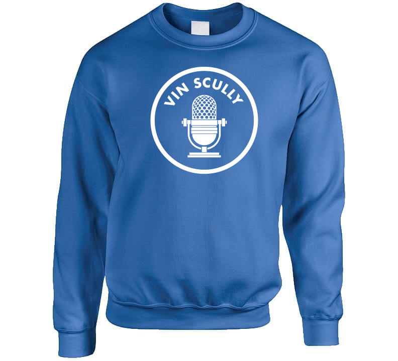 Vin Scully Microphone T Shirt-RT – Rateeshirt
