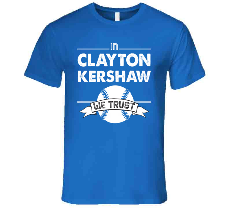 Los Angeles Baseball Gear, Clayton Kershaw T-Shirts