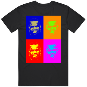 Lebron James Having Fun Pop Art Los Angeles Basketball Fan T Shirt