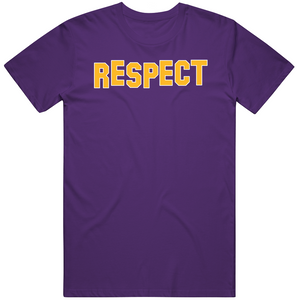 Lebron James Respect 2020 Los Angeles Basketball Fan T Shirt