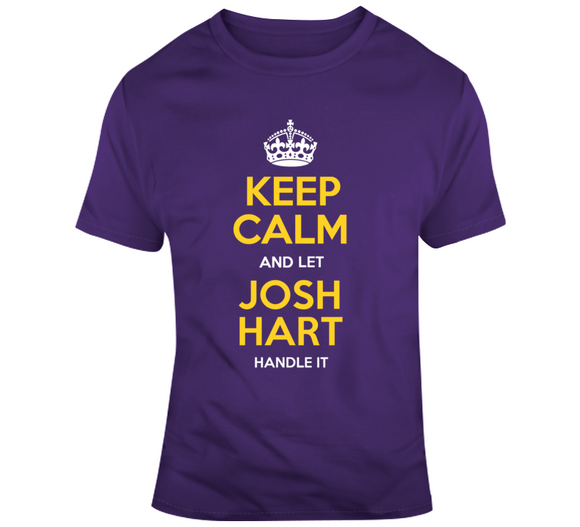 Josh Hart Keep Calm Handle It La Basketball Fan T Shirt