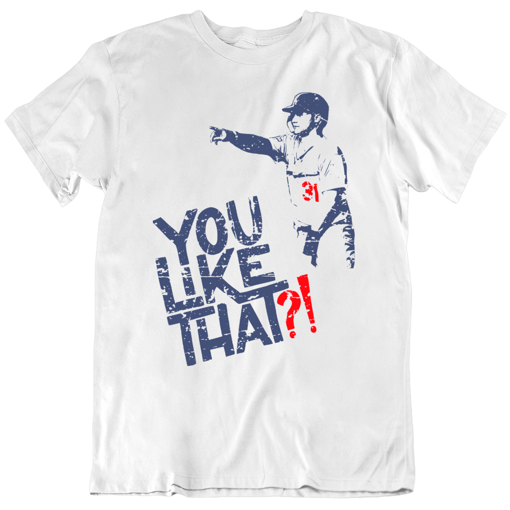 Joc Pederson Los Angeles You Like That Distressed Los Angeles Baseball ...