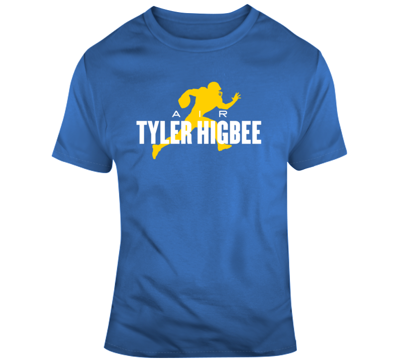 Tyler Higbee Shirt, Los Angeles Football Men's Cotton T-Shirt