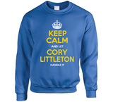 Cory Littleton Keep Calm Handle It La Football Fan T Shirt