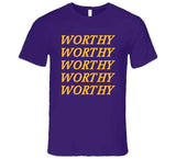 James Worthy X5 Los Angeles Basketball Fan V2 T Shirt