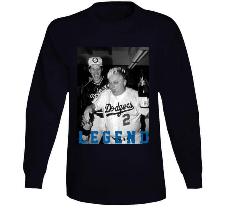 Tommy Lasorda Manager Legend Los Angeles Baseball Fan T Shirt –  LaLaLandTshirts