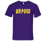 Anthony Davis Brow Parody LA Basketball Fan T Shirt