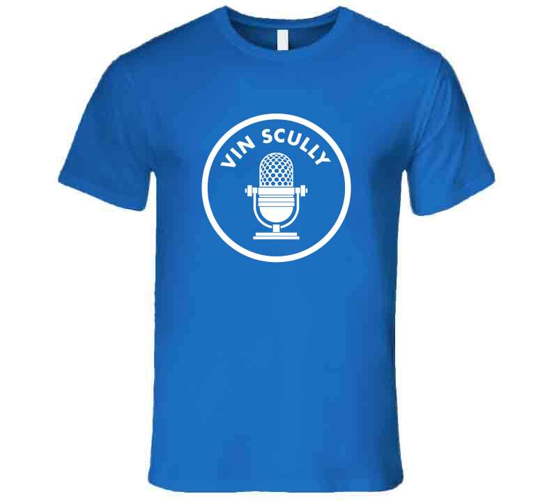 Vin Scully Angeles Baseball All I hear is Vin shirt - Limotees