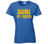 Todd Gurley Gurl Power Los Angeles Football Fan Distressed T Shirt