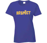 Lebron James Respect Crown 2020 Los Angeles Basketball Fan Distressed T Shirt