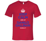 Danilo Gallinari Keep Calm Handle It Los Angeles Basketball Fan T Shirt