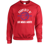 Property Of Luc Mbah A Moute Los Angeles Basketball Fan T Shirt