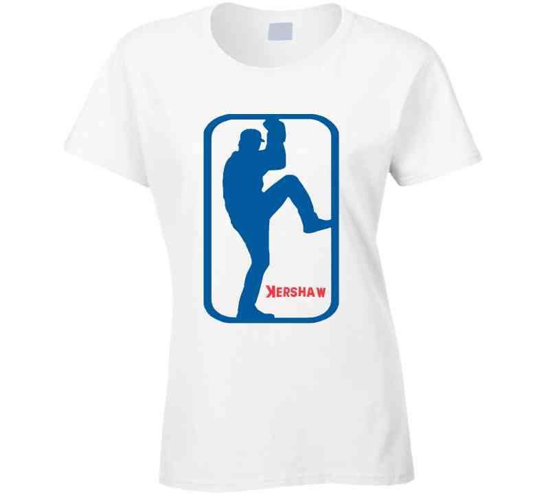 LaLaLandTshirts Clayton Kershaw Delivery Los Angeles Baseball Fan V2 T Shirt Ladies / White / X-Large