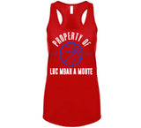 Property Of Luc Mbah A Moute Los Angeles Basketball Fan T Shirt