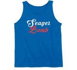 Corey Seager Seager Bomb Los Angeles Baseball Fan T Shirt