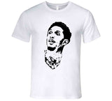 Lou Williams Silhouette Big Face La Basketball Fan T Shirt