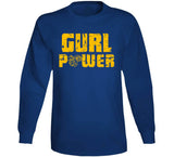 Todd Gurley Gurl Power Los Angeles Football Fan Distressed T Shirt