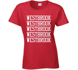 Russell Westbrook X5 Los Angeles Basketball Fan T Shirt