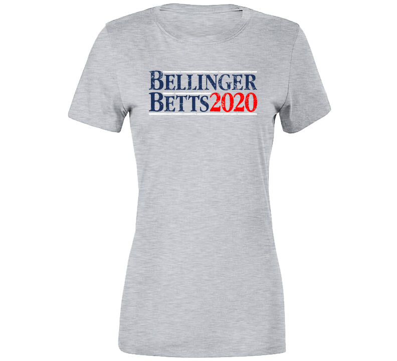 Bellinger Betts 2020 Presidential Parody LA Baseball Fan Distressed T –  LaLaLandTshirts
