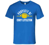 Property Of Cory Littleton La Football Fan T Shirt