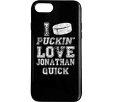 Jonathan Quick I Love Los Angeles Hockey T Shirt