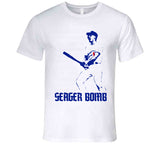 Corey Seager Bomb Los Angeles Jagermeister Parody Jagerbomb Los Angeles Baseball Fan T Shirt