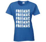 Freddie Freeman X5 Los Angeles Baseball Fan T Shirt