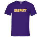 Lebron James Respect 2020 Los Angeles Basketball Fan T Shirt