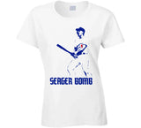 Corey Seager Bomb Los Angeles Jagermeister Parody Jagerbomb Los Angeles Baseball Fan T Shirt